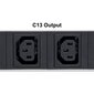 Toitejaotus Intellinet PDU 19” 8x C13, 1x C20, must price and information | Juhtmed ja kaablid | hansapost.ee