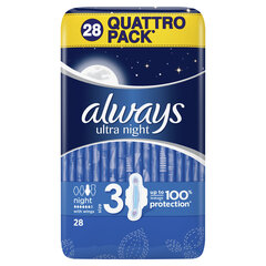 Гигиенические прокладки Always Ultra Night 28 шт. цена и информация | Always Эротические товары | hansapost.ee