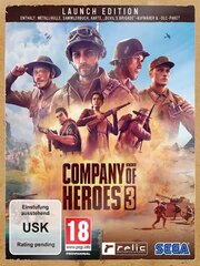 PC Company of Heroes 3 Digipak Limited Edition (PRE-ORDER 17.11.2022) hind ja info | Konsooli- ja arvutimängud | hansapost.ee