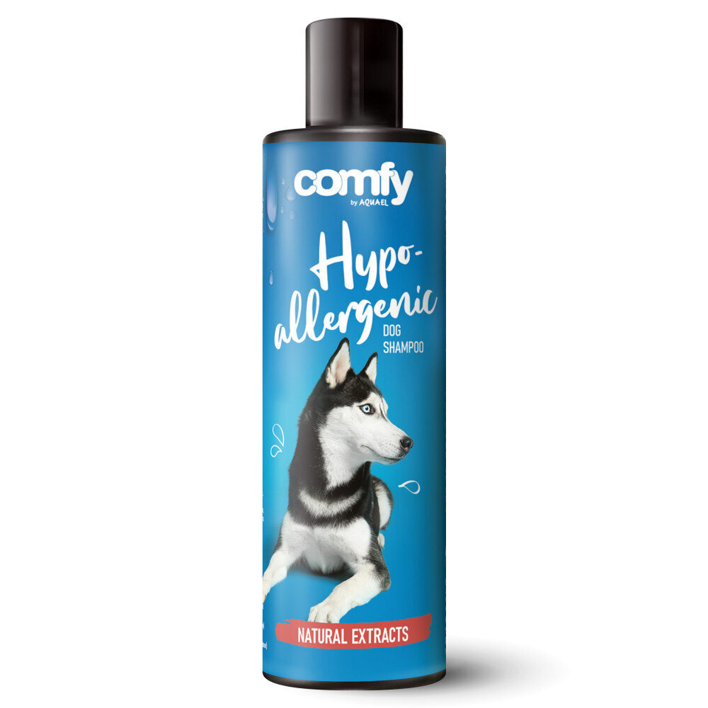 Comfy hüpoallergeenne šampoon koertele, 250 ml цена и информация | Karvahoolduseks | hansapost.ee