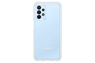 Telefoniümbris Samsung Soft Clear Cover for Samsung Galaxy A23 5G, Transparent (EF-QA235TTEGWW) hind ja info | Telefonide kaitsekaaned ja -ümbrised | hansapost.ee