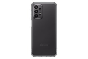 Samsung Soft Clear Cover Galaxy A23 5G must EF-QA235TBE hind ja info | Telefonide kaitsekaaned ja -ümbrised | hansapost.ee