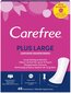 CAREFREE Large pesukaitsmed, 46 tk. цена и информация | Tampoonid, hügieenisidemed ja menstruaalanumad | hansapost.ee