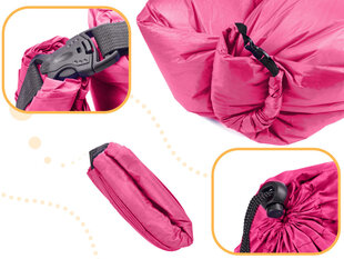 Lazy BAG SOFA надувная палуба, розовый 230x70см цена и информация | Надувные матрасы и мебель | hansapost.ee