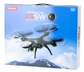 Droon kaameraga RC SYMA X5SW 2.4GHz FPV Wi-Fi цена и информация | Игрушки для мальчиков | hansapost.ee