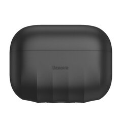 Baseus Shell Silica Silicone MWP22ZM/A Black цена и информация | Амбушюры | hansapost.ee