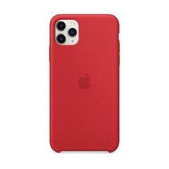 Telefoniümbris Apple iPhone 11 Pro Max Silicone Cover (PRODUCT)RED цена и информация | Чехлы для телефонов | hansapost.ee