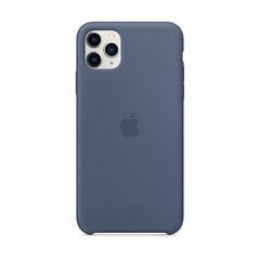 Telefoniümbris Apple iPhone 11 Pro Max Silicone Cover Alaskan Blue цена и информация | Чехлы для телефонов | hansapost.ee