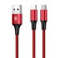Kaabel Baseus USB Rapid 2In1 Lightning / Micro Usb 3A 1.2m, punane (CAML-SU09) hind ja info | Mobiiltelefonide kaablid | hansapost.ee