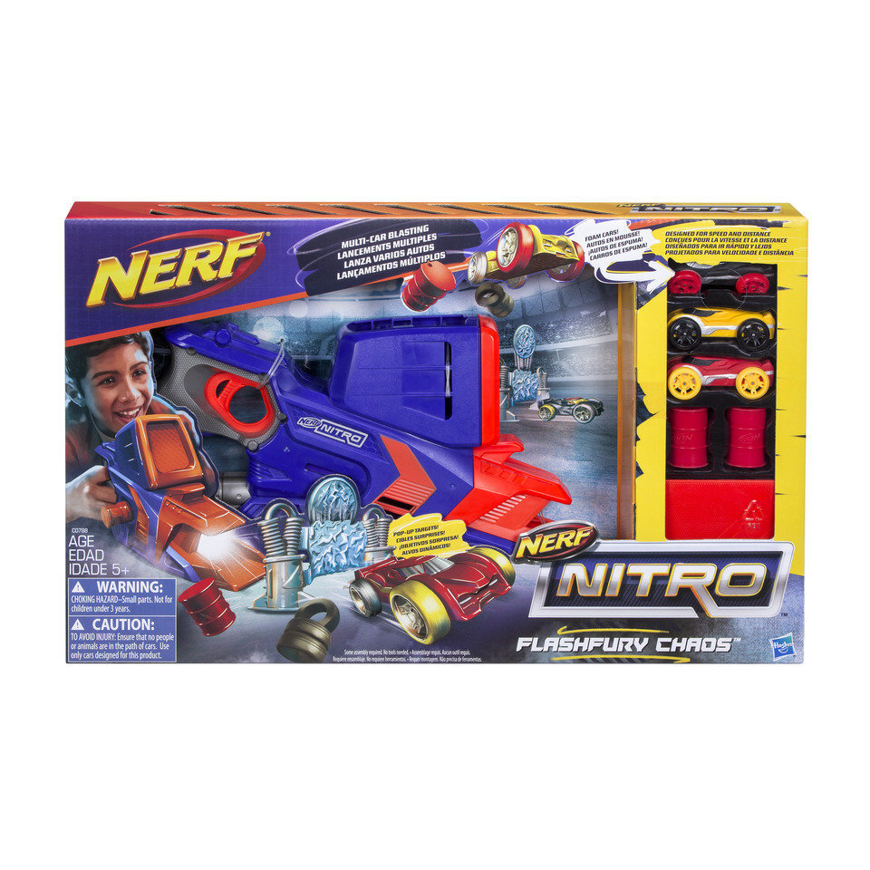 Auto käivituskomplekt Nerf Nitro Flashfury Chaos hind ja info | Mänguasjad poistele | hansapost.ee