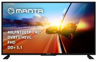 Manta 40LFN120TP цена и информация | Manta Телевизоры и аксессуары | hansapost.ee
