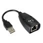 USB pikendus Techly kuni 50m võrgukaabel Cat5e/6, RJ45 hind ja info | USB adapterid ja jagajad | hansapost.ee