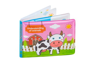 Bocioland мягкая обучающая книга пищащая, коровка, BL010 цена и информация | Игрушки для малышей | hansapost.ee