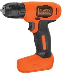 Аккумуляторная дрель-шуруповерт Black&Decker 7,2В (BDCD8) цена и информация | Дрели и шуруповёрты | hansapost.ee