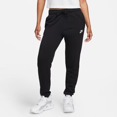 Женские спортивные штаны Nike NSW CLUB FLC MR PANT STD, черные цена и информация | Спортивная одежда женская | hansapost.ee