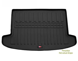 Резиновый коврик для багажника VOLVO XC90 2002-2014, (7 seats) black /6037041 цена и информация | Модельные коврики в багажник | hansapost.ee