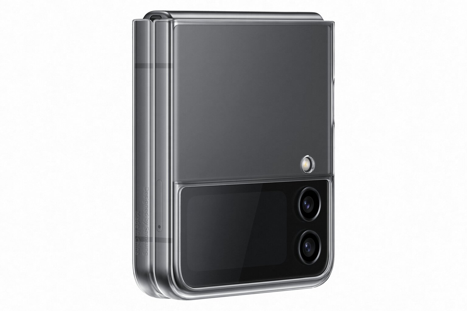 Samsung läbipaistev õhuke kate Galaxy Z Flip 4 läbipaistev EF-QF721CTE hind ja info | Telefonide kaitsekaaned ja -ümbrised | hansapost.ee