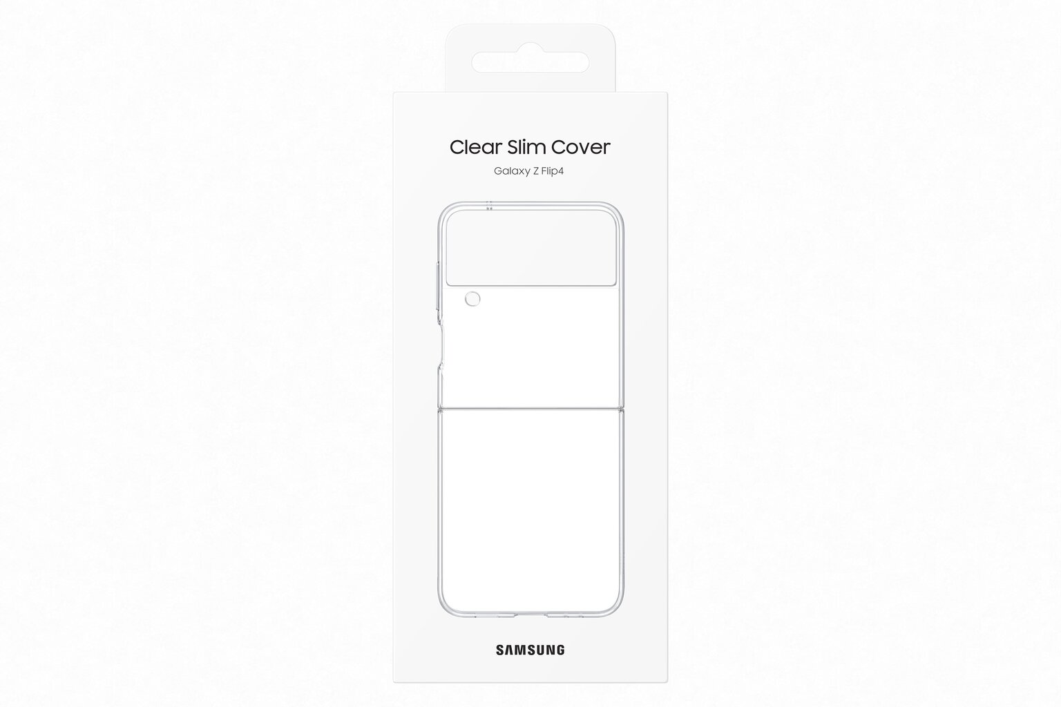 Samsung läbipaistev õhuke kate Galaxy Z Flip 4 läbipaistev EF-QF721CTE hind ja info | Telefonide kaitsekaaned ja -ümbrised | hansapost.ee