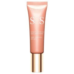 Meigialuskreem Clarins SOS Primer, 03 Coral, 30 ml hind ja info | Jumestuskreemid ja puudrid | hansapost.ee