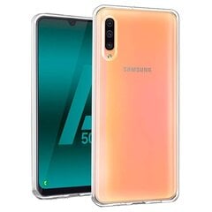 XQISIT silikoonümbris Samsung Galaxy A505 / A307 / A507 Galaxy A50 / A30s / A50s läbipaistev hind ja info | Telefonide kaitsekaaned ja -ümbrised | hansapost.ee