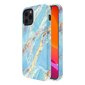 Kingxbar Marble Series ümbrisega kaunistatud trükitud marmorist iPhone 12 mini sinine цена и информация | Telefonide kaitsekaaned ja -ümbrised | hansapost.ee