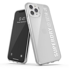 SuperDry Snap iPhone 11 Pro läbipaistev ümbris valge 41579 hind ja info | Telefonide kaitsekaaned ja -ümbrised | hansapost.ee