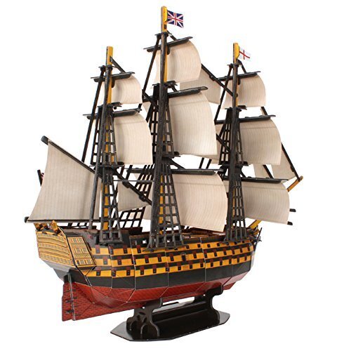 3D pusle CubicFun Laev HMS Victory, 189-osaline цена и информация | Pusled lastele ja täiskasvanutele | hansapost.ee