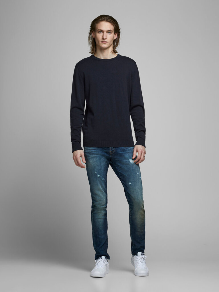 Meeste kampsun Jack & Jones Jjebasic Knit Crew Neck 12137190 hind ja info | Kampsunid meestele | hansapost.ee