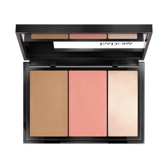 Палитра для моделирования лица IsaDora Face Sculptor 3-in-1 12 г, 12 Warm Peach цена и информация | Пудры, базы под макияж | hansapost.ee