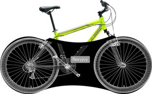 Jalgratta kate FlexyJoy FJB812, must hind ja info | Jalgratta tööriistad ja rattahooldustooted | hansapost.ee