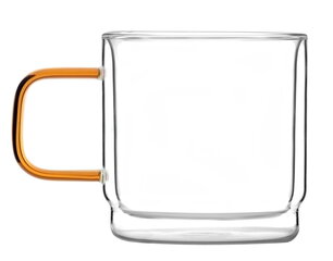 Vialli Design topelt klaasist tassid Amber, 320 ml, 2 tk hind ja info | Klaasid, kruusid ja kannud | hansapost.ee