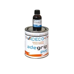 Двухкомпонентный клей ПВХ Adeco Adegrip 850 г + активатор 50 мл цена и информация | Дополнительные принадлежности для лодок и байдарок | hansapost.ee