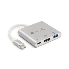 Techly, USB-C/HDMI/USB-A/USB-C PD hind ja info | Techly Arvutite lisatarvikud | hansapost.ee