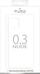 Puro PURO 0.3 Nude Etui предназначен для Samsung Galaxy A42 5G цена и информация | Чехлы для телефонов | hansapost.ee
