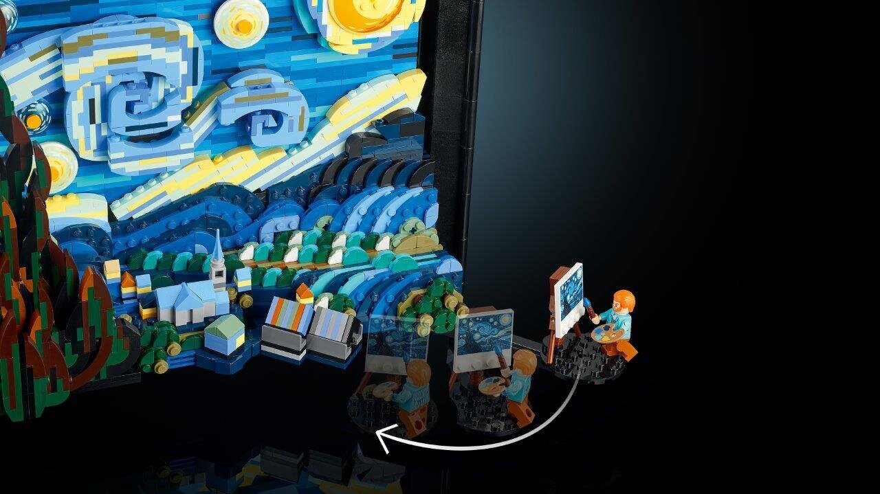 21333 LEGO® Ideas Vincent van Gogh - Tähtede öö hind ja info | Klotsid ja konstruktorid | hansapost.ee