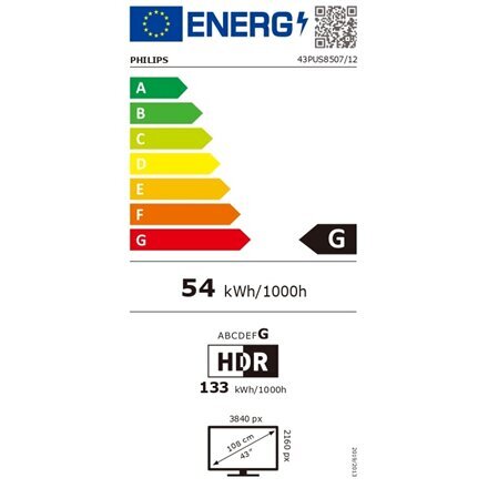 Philips 43PUS8507/12 hind ja info | Televiisorid | hansapost.ee