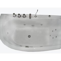 Massaaživann B1680, parempoolne, hüdromassaažiga, 170cm price and information | Baths | hansapost.ee