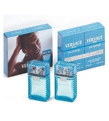 Versace Man Eau Fraiche Gift Set EDT 2 x 30 ml 60ml hind ja info | Parfüümid meestele | hansapost.ee