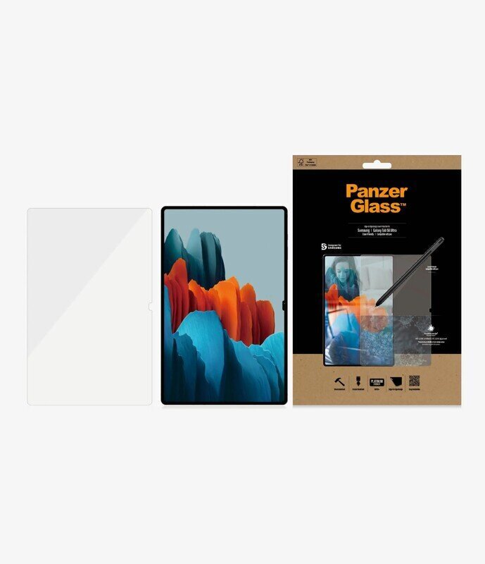 Kaitseklaas PanzerGlass, sobib Samsung Galaxy Tab S8 Ultra цена и информация | Tahvelarvuti lisatarvikud | hansapost.ee