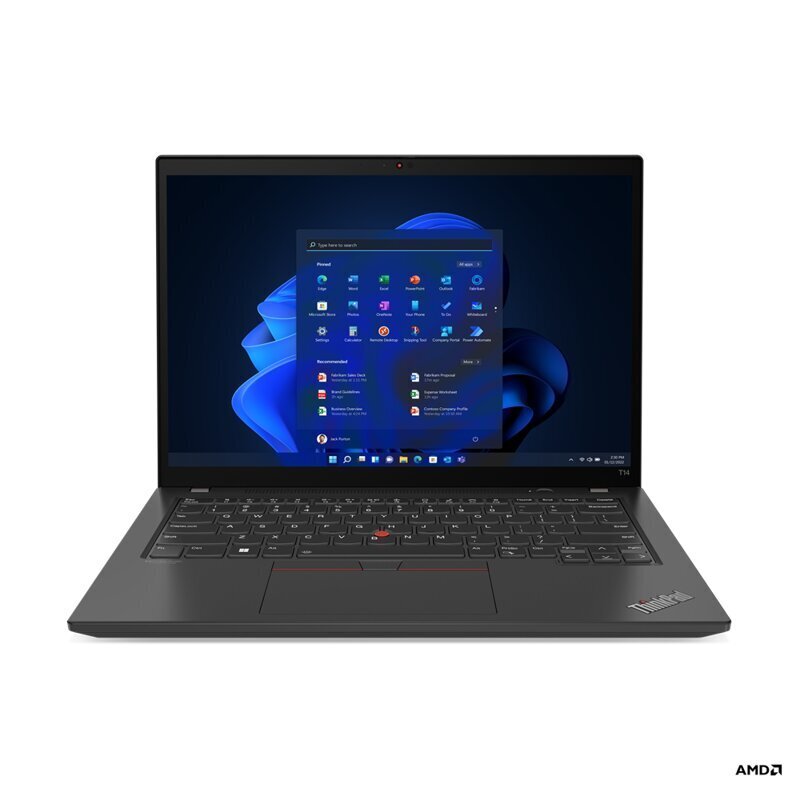 Lenovo ThinkPad T14 14 " 6650U 16 GB SSD 256 GB Windows 11 Pro hind ja info | Sülearvutid | hansapost.ee