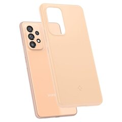 Spigen Thin Fit, sobib Samsung Galaxy A53 5G, beež hind ja info | Telefonide kaitsekaaned ja -ümbrised | hansapost.ee