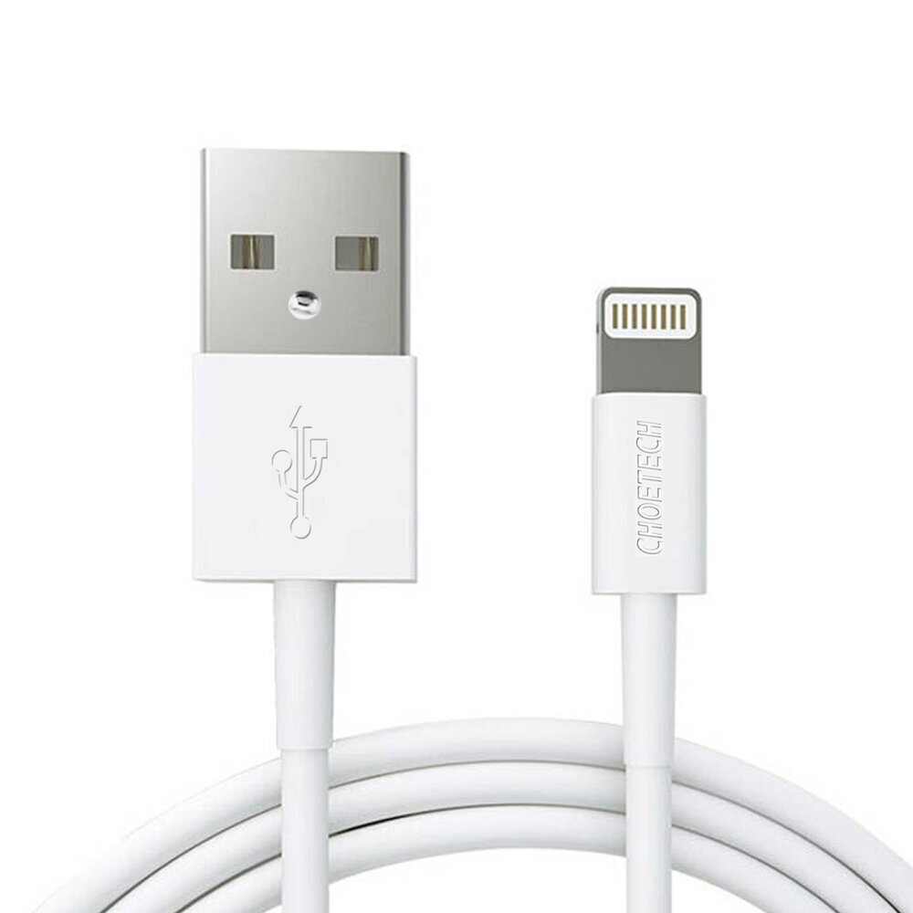 Telefonikaabel Choetech, USB-A, Lightning MFI 1.8m цена и информация | Mobiiltelefonide kaablid | hansapost.ee