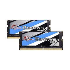 G.Skill Ripjaws DDR4 SODIMM 2x16GB 2400MHz CL16 (F4-2400C16D-32GRS) цена и информация | Объём памяти | hansapost.ee