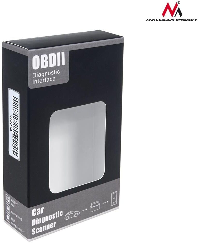 Maclean OBD2 MCE200, Bluetooth 4.0 hind ja info | USB adapterid ja jagajad | hansapost.ee