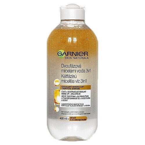 Garnier Kahefaasiline mitsellaarvesi Skin Naturals 400 ml hind ja info | Näopuhastusvahendid | hansapost.ee