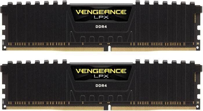 Corsair Vengeance LPX DDR4, 2x4GB, 2400MHz, CL16 (CMK8GX4M2A2400C16) hind ja info | Operatiivmälu | hansapost.ee