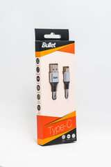 USB-kaabel Bullet Type-C, 1 m hind ja info | Mobiiltelefonide kaablid | hansapost.ee