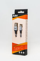 USB-кабель Bullet Type-C, 1 м цена и информация | Bullet Мобильные телефоны, Фото и Видео | hansapost.ee