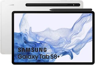 Планшет Samsung Galaxy Tab S8+ 5G SM-X806B LTE 128 GB 31.5 cm (12.4") Qualcomm Snapdragon 8 GB Wi-Fi 6 (802.11ax) Android 12 Silver цена и информация | Планшеты | hansapost.ee