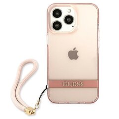 Guess GUHCP13LHTSGSP для Apple iPhone 13 Pro / 13 6.1", розовый цена и информация | Чехлы для телефонов | hansapost.ee